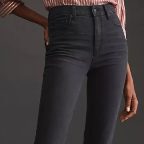 Paige Cindy High Rise Straight Ankle - Endless Night - Picture 2 of 10